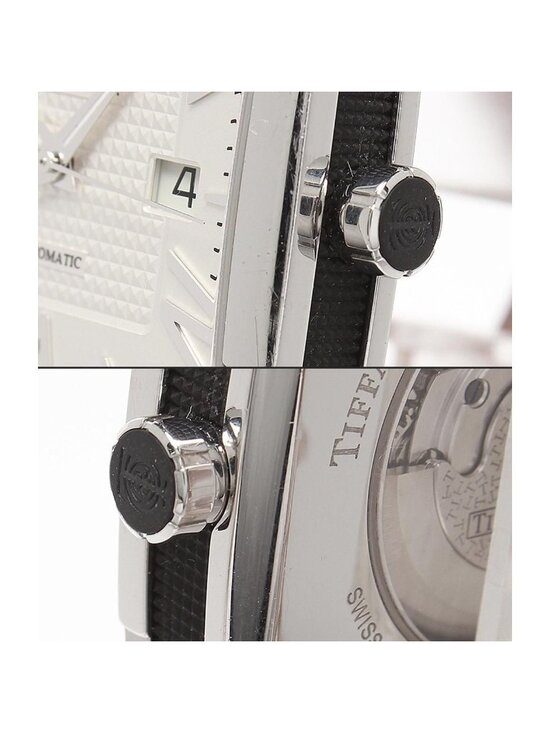 Tiffany & Co Watch Atlas Gent Square Automatic White main image 5